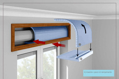 Kit isolamento cassonetto tapparelle avvolgibili Pannelli in EPS Bianco Polistirene Espanso Isolante - 5