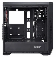 Case NOUA Noob X5 Mid-Tower Black con Pannello Laterale in Vetro Temperato - 4