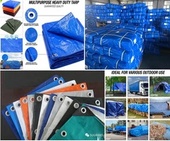 TELONE DI COPERTURA IMPERMEABILE IN POLIETILENE ITALFROM C/OCCHIOLI MT 2X3 - 2