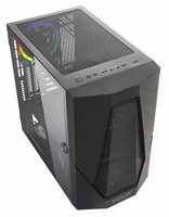 Case NOUA Fobia L5 Micro-Tower Black con Pannello Laterale in Vetro Temperato - 2