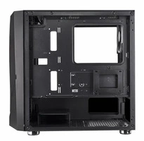 Case NOUA Fobia L5 Micro-Tower Black con Pannello Laterale in Vetro Temperato - 5