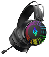 Cuffie Gaming NOUA CRUX USB/Jack 3,5 mm con Microfono Flessibile & Illuminazione RGB - 4