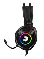 Cuffie Gaming NOUA ECHO USB con Microfono Flessibile & Audio Surround Virtuale 7.1 & Illumin - 2