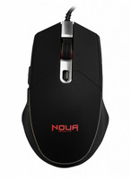 Mouse Gaming Ottico USB NOUA NEON Illumazione LED a 4 Colori con 6 Tasti 3200DPI Regolabili
