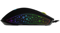 Mouse Gaming Ottico USB NOUA NEON R Illumazione RGB con 6 Tasti 4800DPI Regolabili - 3