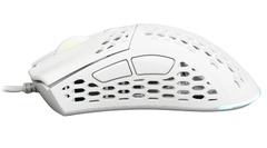 Mouse Gaming Ottico USB NOUA MYST Bianco RGB Pixart 3325 con 7 Tasti 10000DPI Regolabili - 2
