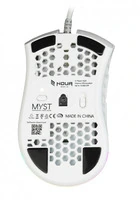 Mouse Gaming Ottico USB NOUA MYST Bianco RGB Pixart 3325 con 7 Tasti 10000DPI Regolabili - 4