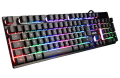 Tastiera Gaming NOUA SHIELD RGB Membranical 105 Tasti Layout IT - 2