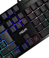 Tastiera Gaming NOUA SHIELD RGB Membranical 105 Tasti Layout IT - 5