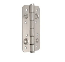 Emuca Lotto di 5 cerniere per porte di sicurezza, 150x80 mm, cerniere anti-leva con bordi arrotondat
