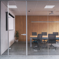 Emuca Serratura per porta in vetro con telaio in legno, scrocco orizzontale per porta in vetro 8-12m - 2