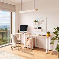 Emuca Lotto di 4 gambe per tavolo, diametro 60mm, H 830mm, Acciaio, Verniciato bianco - 5