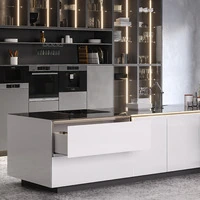 Emuca Cassetto esterno Vertex con regolazione 3D altezza 131mm, 40kg, profondità 500mm, Acciaio, Ver - 3