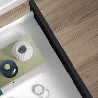 Emuca Cassetto esterno Vertex con regolazione 3D altezza 178mm, 40kg, profondità 450mm, Acciaio, Ver - 4