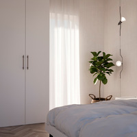 Emuca Lotto di 5 maniglie per mobili Riad, L168mm, interasse 128mm, Alluminio, Bronzato - 10