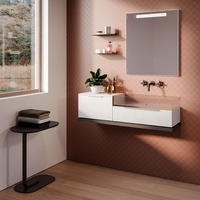 Emuca Lotto di 10 maniglie per mobili Picanya, L104mm, interasse 64mm, Alluminio, Anodizzato opaco - 6