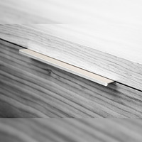 Emuca Lotto di 10 maniglie per mobili Picanya, L104mm, interasse 64mm, Alluminio, Anodizzato opaco - 12