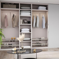 Emuca Appendiabiti per armadio Hang, larghezza regolabile 830-1150 mm, Acciaio e Tecnoplastica Verni - 4