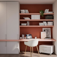 Emuca Maniglia per mobili Orlando, L464mm, interasse 384mm, Acciaio, Nichel satinato - 7