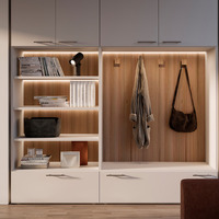 Emuca Maniglia per mobili Orlando, L252mm, interasse 192mm, Acciaio, Nichel satinato - 8