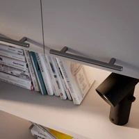 Emuca Maniglia per mobili Orlando, L528mm, interasse 448mm, Acciaio, Nichel satinato - 6