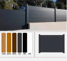 Recinzione A Pannello con doghe in alluminio