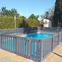 Recinzione per piscina in lega di alluminio