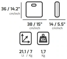 4 Pz- Cassetta Porta Attrezzi PLANO Design 959 - 2
