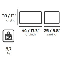 3 Pz- Cassetta Porta Attrezzi PLANO Professional 855 - 2