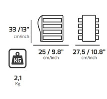 4 Pz- Cassetta Porta Attrezzi PLANO Organizer 967 - 2
