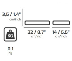 24 Pz- Cassetta Porta Attrezzi PLANO Organizer 3450 - 2