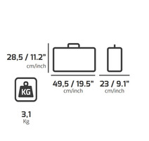 4 Pz- Borsa Porta Attrezzi PLANO Pro Case PC513004 - 2