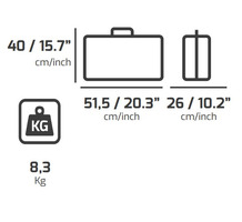 Trolley Porta Attrezzi PLANO Pro Case PC620E - 3