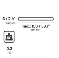 10 Pz- Cintura In Tessuto PLANO Technics 530TB - 3