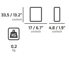 9 Pz- Fondina per trapani In Tessuto PLANO Technics 531TB - 2