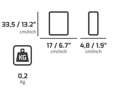 9 Pz- Fondina per trapani In Tessuto PLANO Technics 531TB - 2