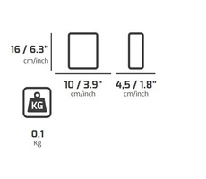9 Pz- Tasca Portautensili Da Cintura In Tessuto PLANO Technics 522TB - 2
