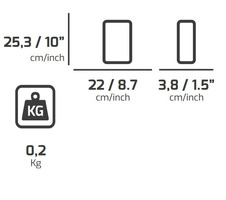 9 Pz- Tasca Portachiodi Da Cintura In Tessuto PLANO Technics 537TB - 2