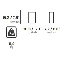 6 Pz- Borsa Marsupio Per Utensili PLANO Technics 545TB - 2