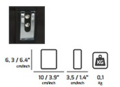 6 Pz- Tasca Porta Smartphone In Tessuto PLANO Technics 549XL - 2