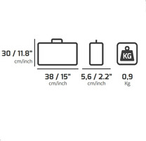 6 Pz- Borsa Per Utensili PLANO Technics 554TB - 2