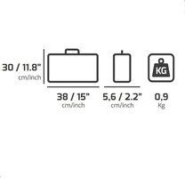 6 Pz- Borsa Per Utensili PLANO Technics 554TB - 2