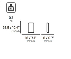 6 Pz- Custodia Porta-Tablet  In Tessuto PLANO Technics 562TB - 3