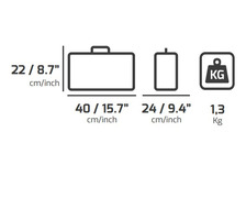 4 Pz- Borsa Per Utensili PLANO Technics 513002TB - 2
