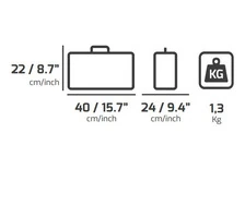 4 Pz- Borsa Per Utensili PLANO Technics 513002TB - 2