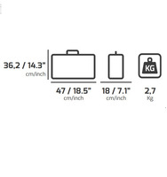2 Pz- Borsa Per Utensili PLANO Technics 513008NT - 2
