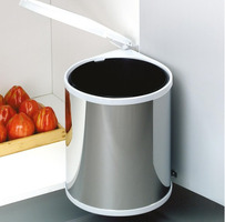 Pattumiera Per Differenziata Fissaggio Ad Anta, Contenitore Da 13L - 2