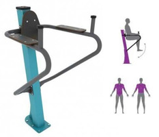 Attrezzo Per Ginnastica All'Aperto h 132 cm - 2