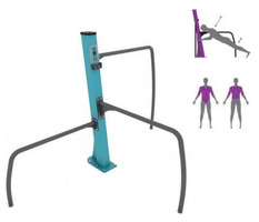 Attrezzo BARS Per Ginnastica All'Aperto h132 cm - 2