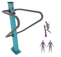 Attrezzo Per Ginnastica All'Aperto In Acciaio Zincato E Verniciato - 2